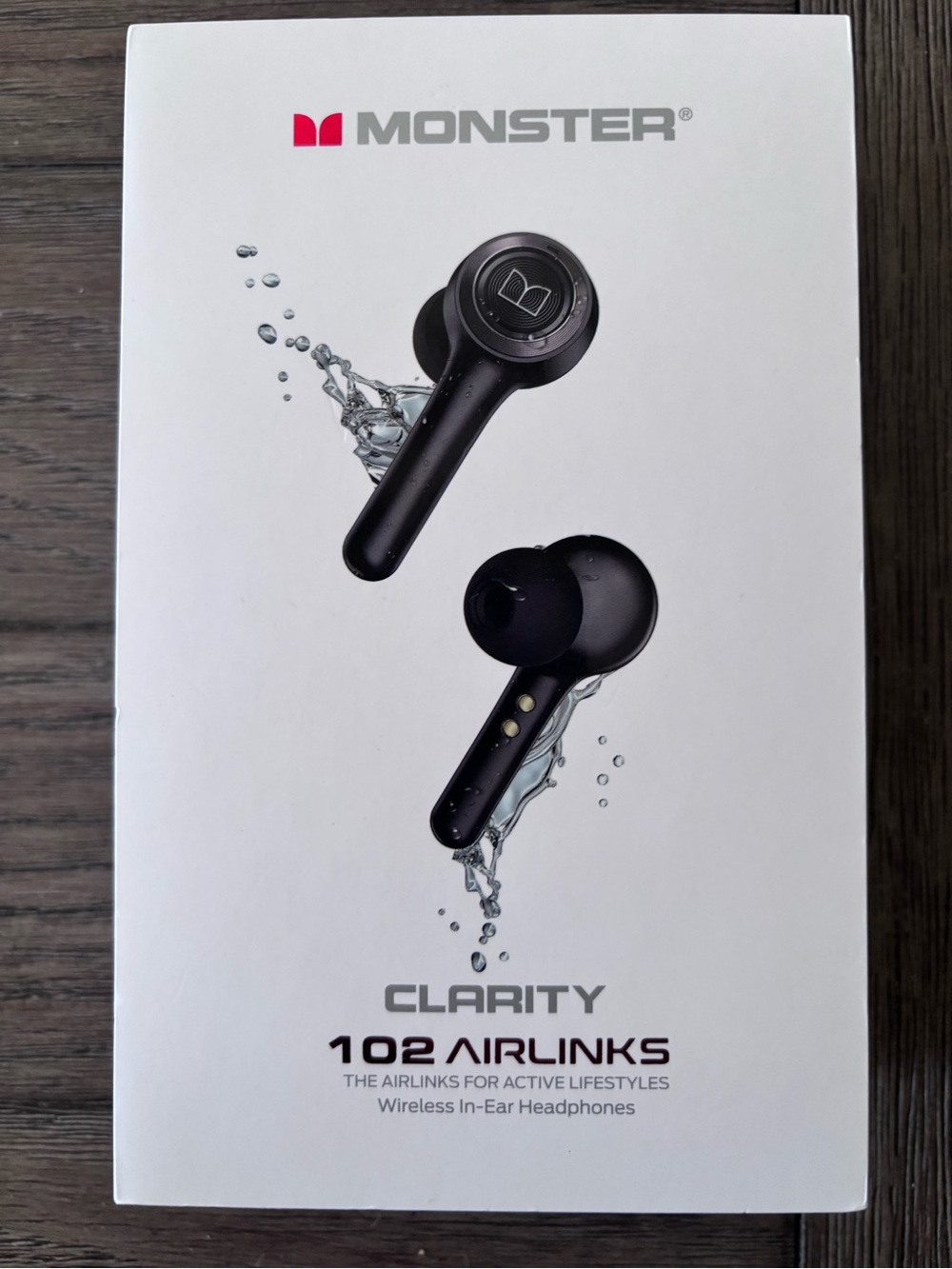 Monster Clarity 102 Airlinks Wireless In-Ear Headphones - Black